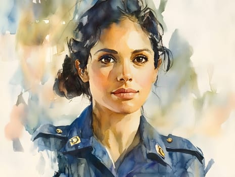 Cool Police Officer Woman Policewoman female Authority