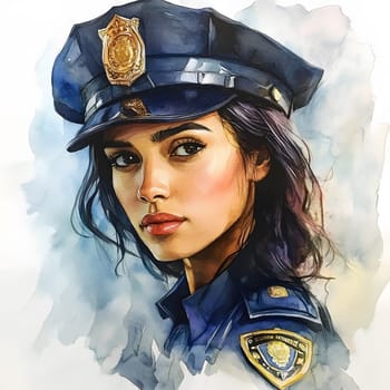 Cool Police Officer Woman Policewoman female Authority