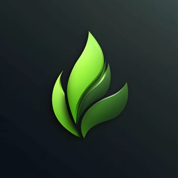 Green Fire Energy Flame Burn Burning Logo Symbol
