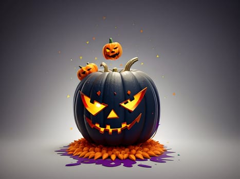 Funny abstract design for Halloween