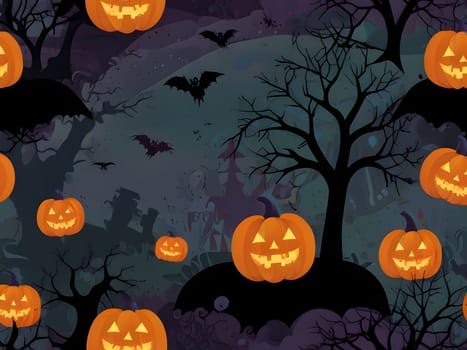 Funny abstract design for Halloween