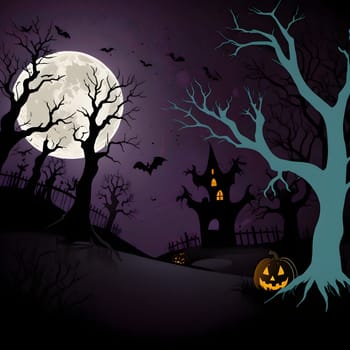 Funny abstract design for Halloween