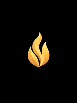 Cool Yellow Fire Flame Burn Burning Icon Logo