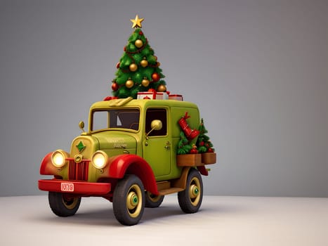 Vintage retro design for Christmas