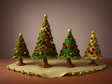 Vintage retro design for Christmas