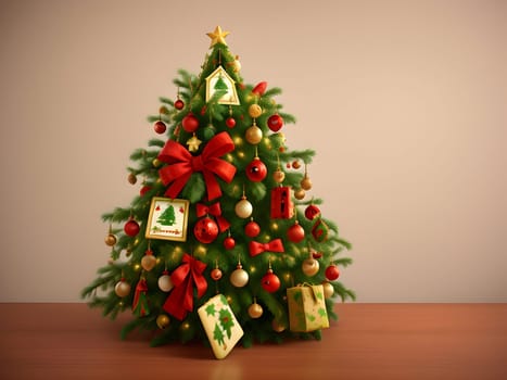 Vintage retro design for Christmas