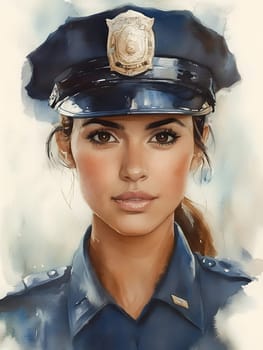 Cool Police Officer Woman Policewoman female Authority