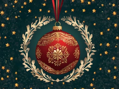 Vintage retro design for Christmas