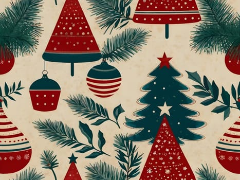 Vintage retro design for Christmas