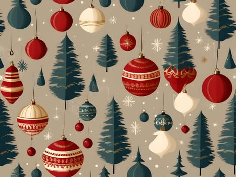 Vintage retro design for Christmas