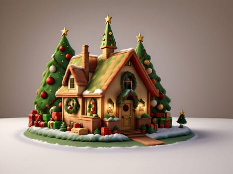 Vintage retro design for Christmas