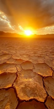 Human Rights Damage Lost in Climate Crisis. AI generative.