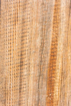 Old wooden plank surface background. Vertical shot