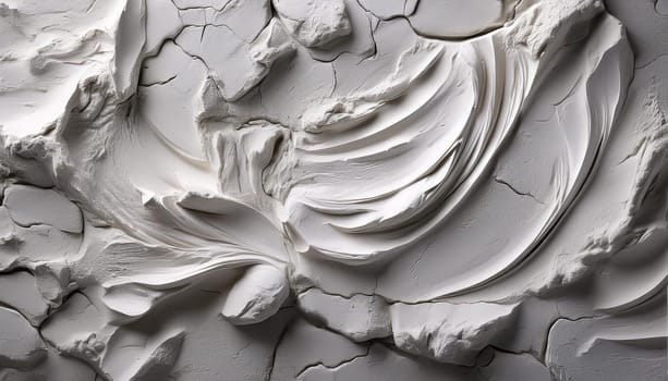 white plaster texture useful as a background, AI generated image