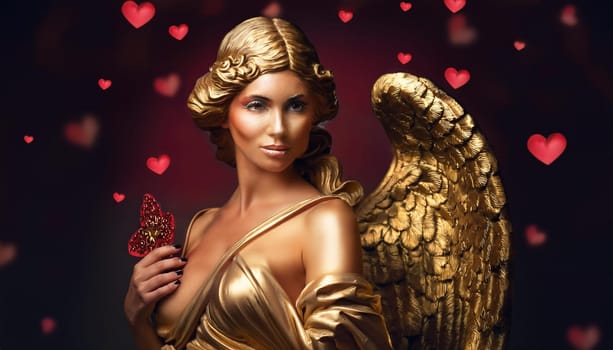 venus aphrodite goddess of love, AI generated image