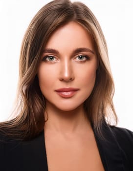 gorgeous young woman portrait, AI generated image