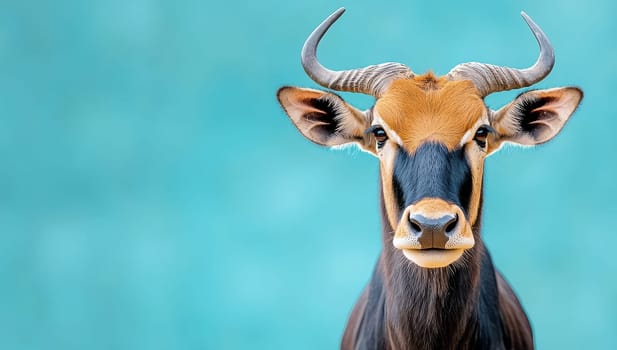 Bongo Antelope Portrait, Majestic Wildlife of the African Rainforest