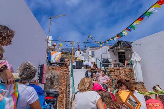 Berlenga island, Portugal: June 22, 2024: Festival in Honor of Saint John the Baptist, in Berlenga island, Peniche. Portugal