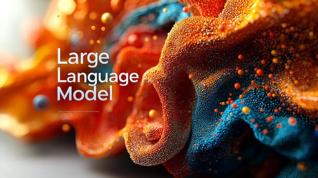 A bold 3D rendering of the text "Large Language Model"" on a crisp white background, with soft shadows adding depth and dimension. This minimalist design emphasizes clarity and focus, perfect for presentations or educational materials on AI and technology."