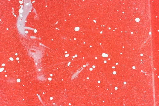 Bright red painted surface background. Horizontal shot