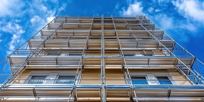 System scaffolding products . AI generative.