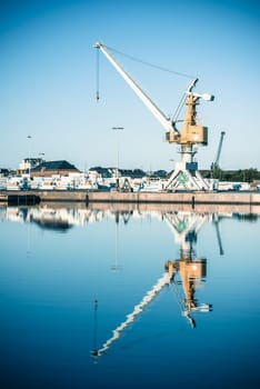 FRANCE, SAINT MALO - SEPTEMBER 23: View of seaport of Saint Malo, France on September 23, 2015