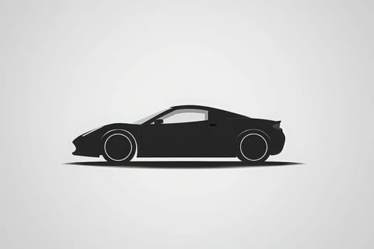 A sleek, minimalist car silhouette is presented against a simple, neutral background, highlighting the elegance of modern design. The clean lines and shapes embody a contemporary automotive style.