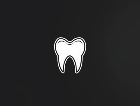 Minimalistic Design Dental Tooth Dentist Teeth Icon Logo