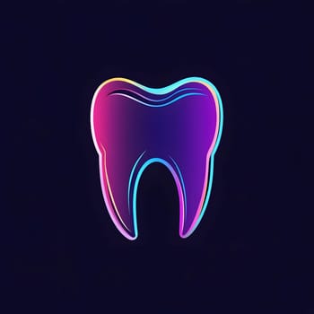 Minimalistic Design Dental Tooth Dentist Teeth Icon Logo