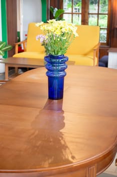 Beautiful coffee shop or cafe restaurant interior retro decoration, stock photo