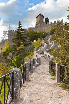 Castle in San Marino - Guaita or Rocca, the First Tower