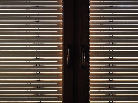 window rolling shutters useful as a background