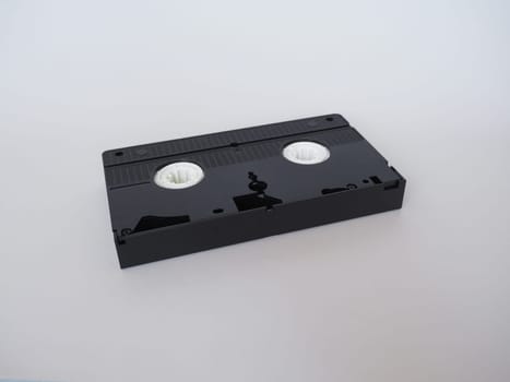 vintage videotape VHS video cassette for home video recording