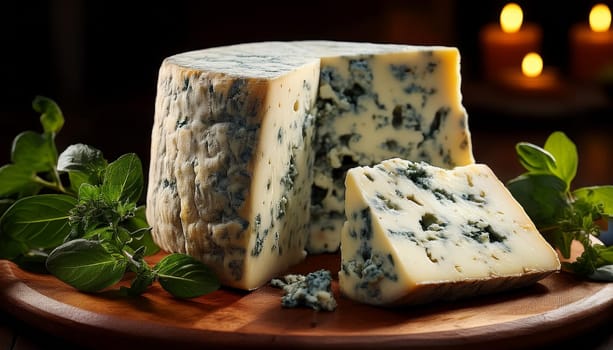 british stilton cheese food, AI generated image