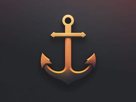 Nautical Anchor Marine Maritime Icon Logo
