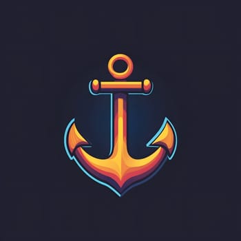 Nautical Anchor Marine Maritime Icon Logo