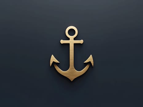 Nautical Anchor Marine Maritime Icon Logo
