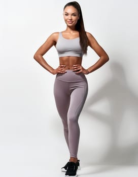 pretty young fit woman, AI generated image