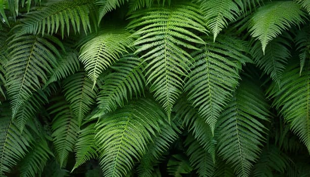 green leaves foliage texture useful as a background, AI generated image