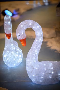 nice and colorful little decorations for Christmas animals lights