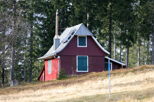 The Molerhüsli on the Herzogenhorn on the Feldberg,the home of Black Forest painter Karl Hauptmann