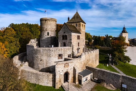 Bedzin Castle in Silesia, Poland.