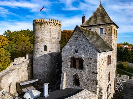Bedzin Castle in Silesia, Poland.