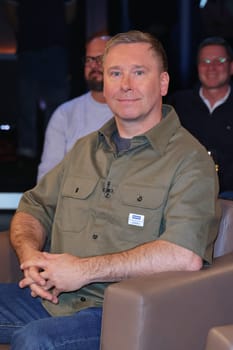 Roland Sandkuhl,recording of the NDR talk show from Studio Lokstedt,Hamburg,25.10.2024