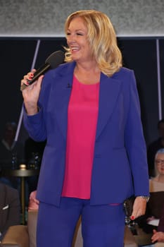 Bettina Tietjen,recording of the NDR talk show from Studio Lokstedt,Hamburg,25.10.2024