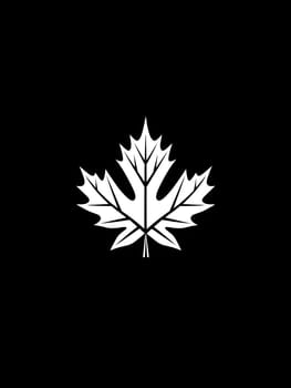 Autumn Fall Maple Leaf Icon Logo or Symbol
