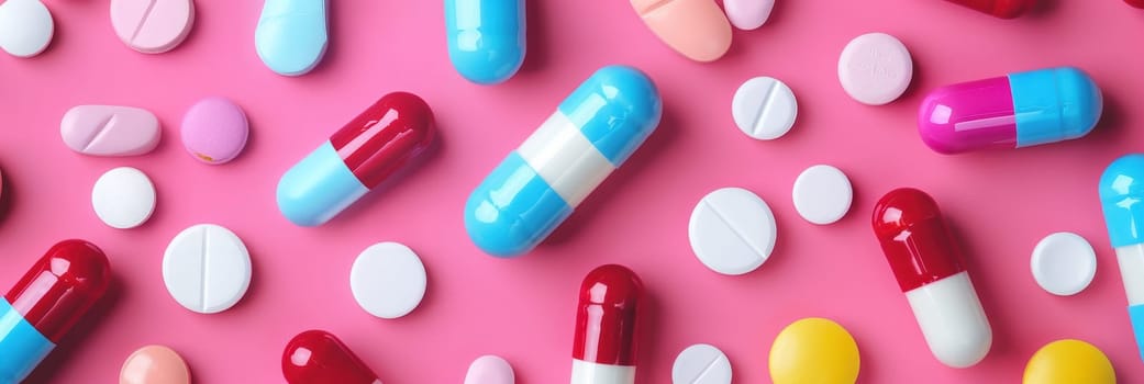 Industrial production of pharmaceuticals. AI generative.
