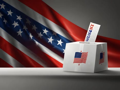 Abstract design for the election voting