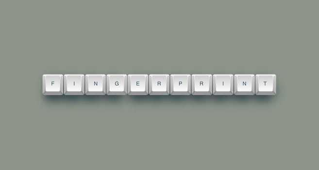 environment text on a 3d keyboard button with shadow, 3d illustration