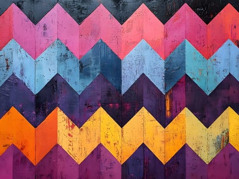 Seamless Geometric Chevron Pattern